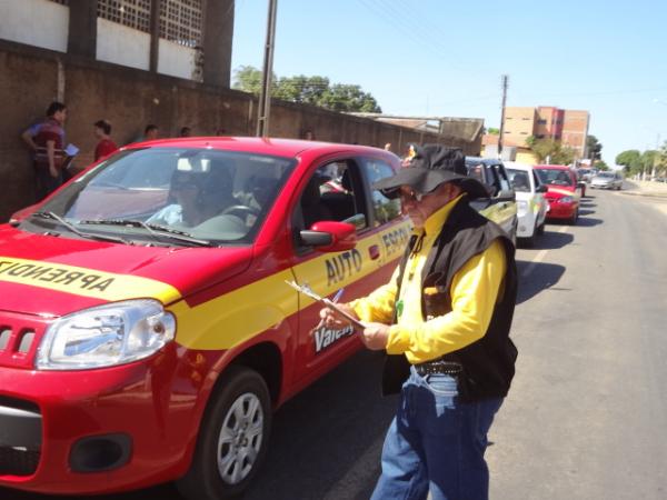 Mudança de local de prova para CNH em Floriano.(Imagem:FlorianoNews)