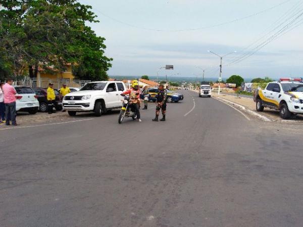 Deflagrada a Operação Natal e Ano Novo Seguro na região do 3°BPM.(Imagem:PM-PI)