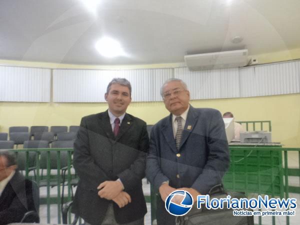 Ver. Maurício Bezerra e Ver. José Leão(Imagem:FlorianoNews)