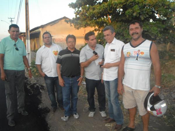 Avenida Santos Dumont recebe segunda etapa de pavimentação.(Imagem:FlorianoNews)