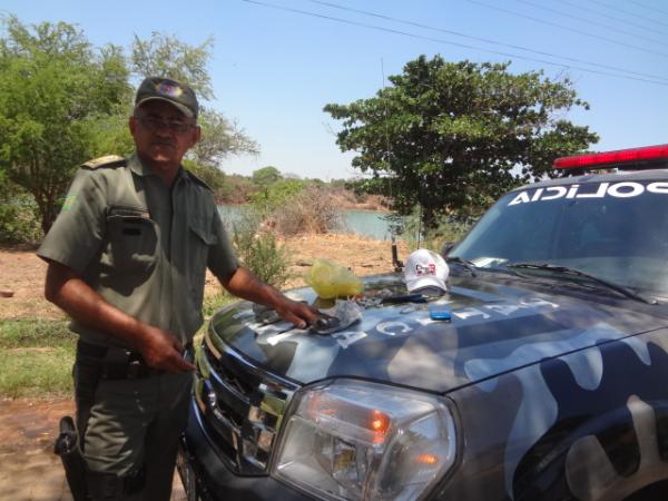 Polícia Militar apreende drogas no bairro Bosque em Floriano.(Imagem:FlorianoNews)