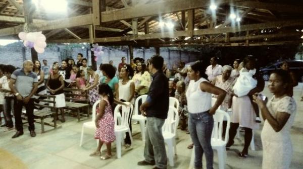 Missa solene celebra 19 anos da Associação de Moradores do Bairro Meladão.(Imagem:FlorianoNews)