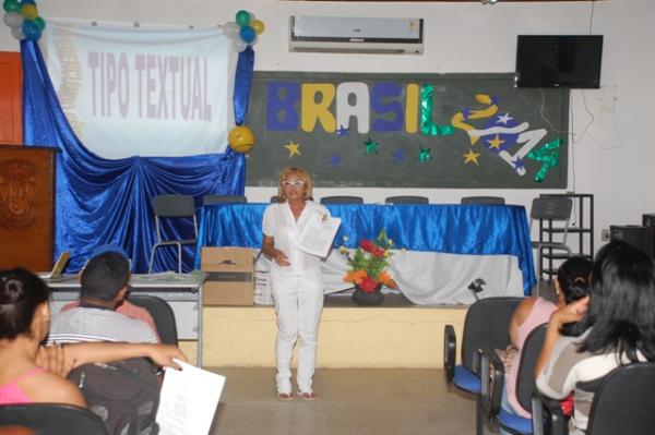 Secretaria de Educação promove encontro de formação para professores do Brasil Alfabetizado.(Imagem:Waldemir Miranda)