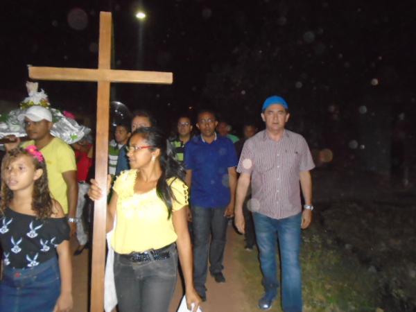 Fieis participam de festa solene de Nossa Senhora do Carmo em Floriano.(Imagem:FlorianoNews)