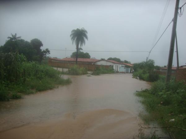 No bairro Vereda a situação foi caótica(Imagem:redação)