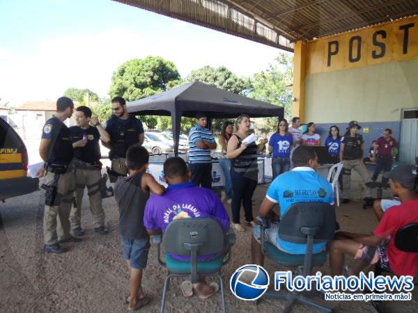 Polícia Rodoviária Federal realizou campanha educativa em Floriano.(Imagem:FlorianoNews)