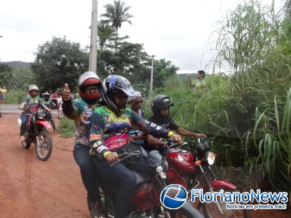 Mulheres participaram da 7ª edição do Rally do Batom de São João dos Patos.(Imagem:FlorianoNews)