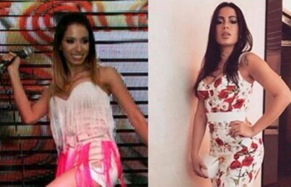 Foto antiga de Anitta cai na web e cantora vira piada.(Imagem:Noticiasaominuto)