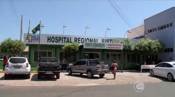 Estado quer dar administração do Hospital Justino Luz em Picos a ente privado.(Imagem:Reprodução/Tv Clube)