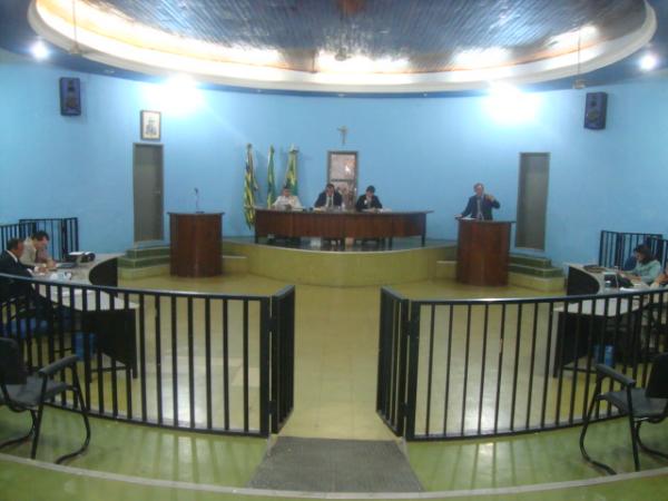 sessão na câmara municipal de Floriano(Imagem:redação)