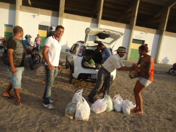 Jogo Solidário arrecada 213 Kg de alimentos em Floriano.(Imagem:FlorianoNews)