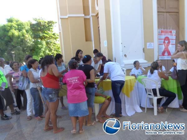 Ação Social e de Cidadania são realizadas na Praça Dr. Sebastião Martins.(Imagem:FlorianoNews)