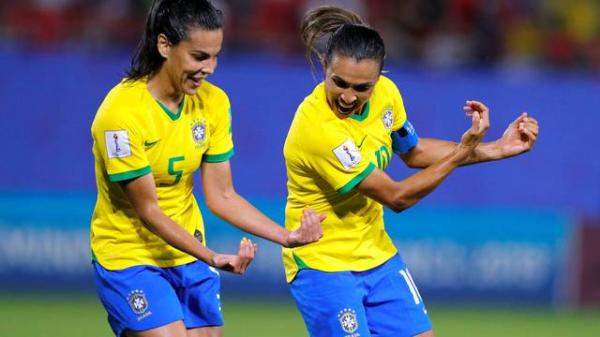 Marta Brasil x Itália Copa do Mundo Feminina.(Imagem:Reuters)