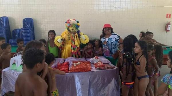  Alunos da rede municipal do campo participam de manhã de lazer.(Imagem:SECOM)