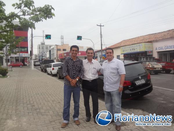 Prefeito maranhense visita Floriano e elogia gestão no trânsito.(Imagem:FlorianoNews)