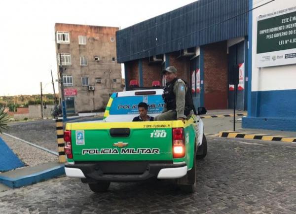 Homem é preso após assaltar comerciária em Floriano.(Imagem:Divulgação)