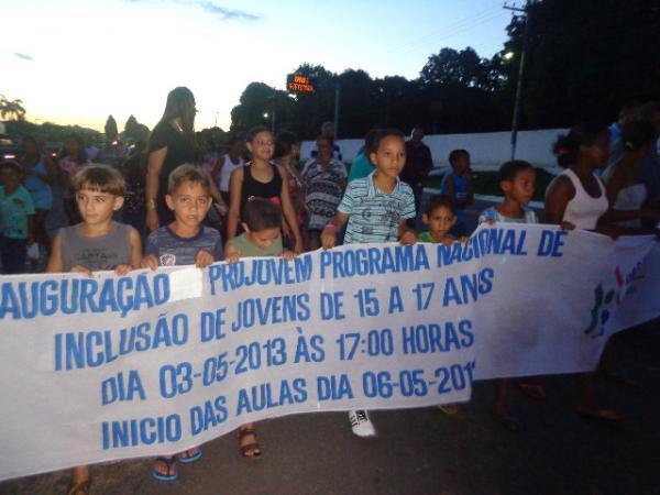 Inauguração do Pro Jovem(Imagem:FlorianoNews)