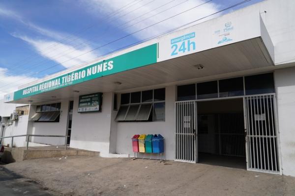 Bebê foi internado no Hospital Regional Tibério Nunes, em Floriano.(Imagem:Ascom/Sesapi)