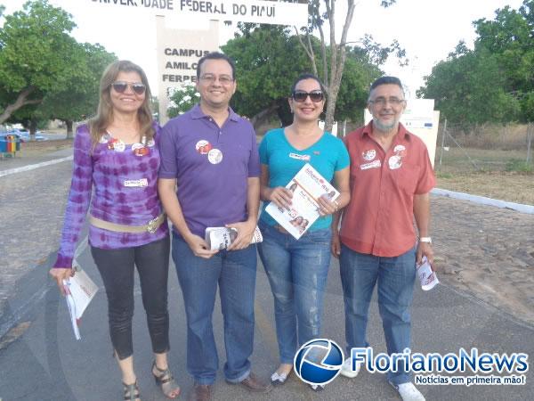 Candidato ao Governo, Daniel Solon, visitou Floriano.(Imagem:FlorianoNews)