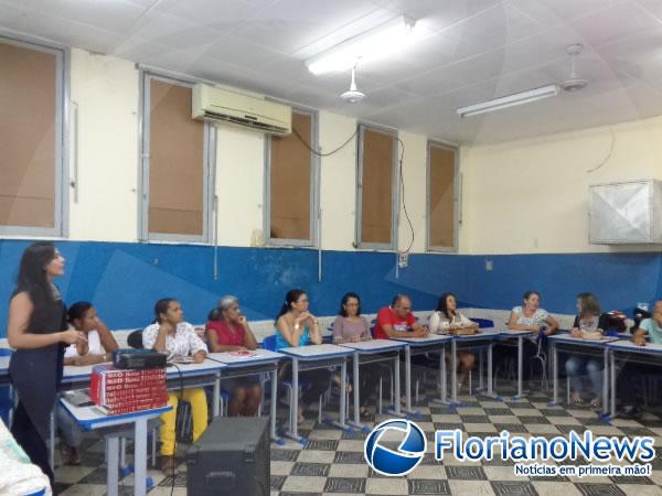 Professores da ENOCS participam de Formação Continuada.(Imagem:FlorianoNews)