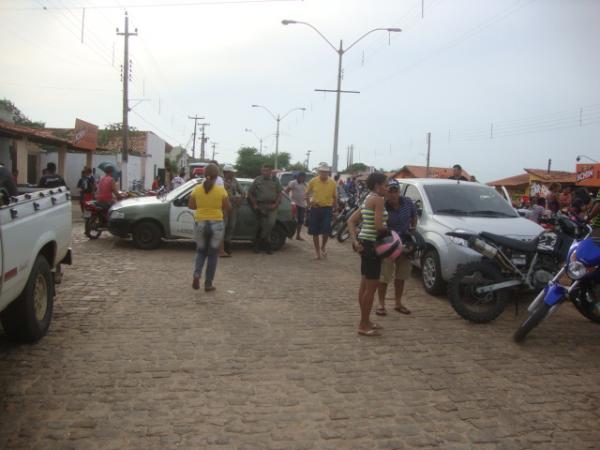 PM estava presente desde o inicio do evento(Imagem:redação)