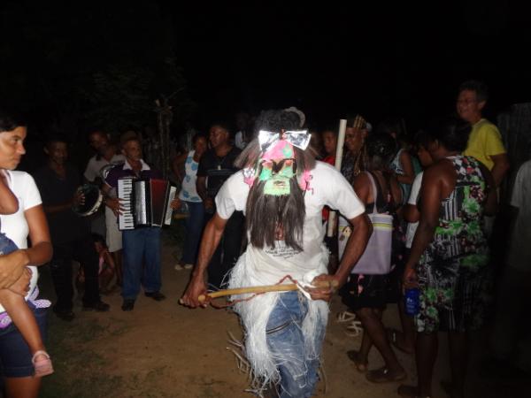 Comunidade Caraíbas celebrou festa de reisado.(Imagem:FlorianoNews)