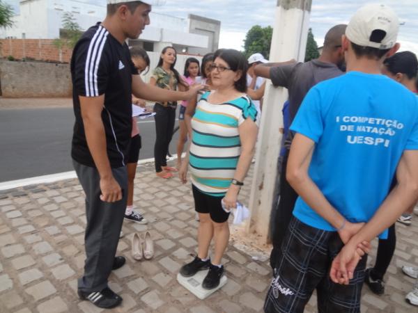 Acadêmicos da UESPI realizaram Avaliação Física em Floriano.(Imagem:FlorianoNews)