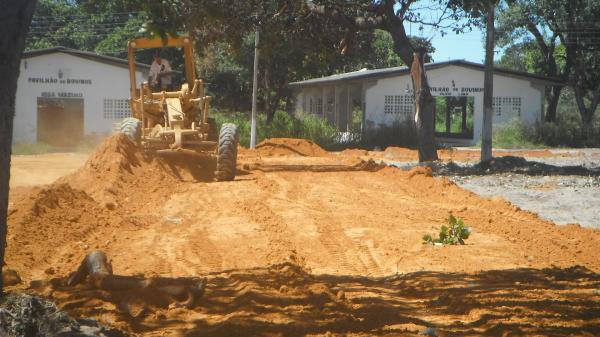 Obras preparam Parque de Exposições para Feira Agropecuária de Floriano.(Imagem:FlorianoNews)