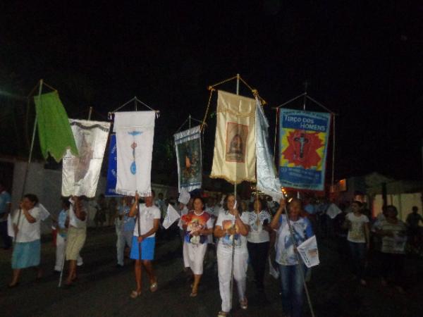 Terços dos Homens de Floriano promoveu 2ª Caminhada pela Paz.(Imagem:FlorianoNews)