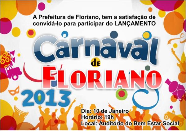 Lançamento Oficial do Carnaval 2013(Imagem:Divulgação)