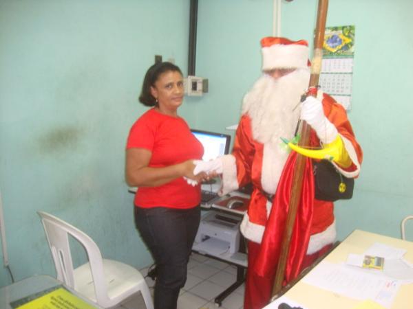 Momento Papai Noel(Imagem:redaçao)