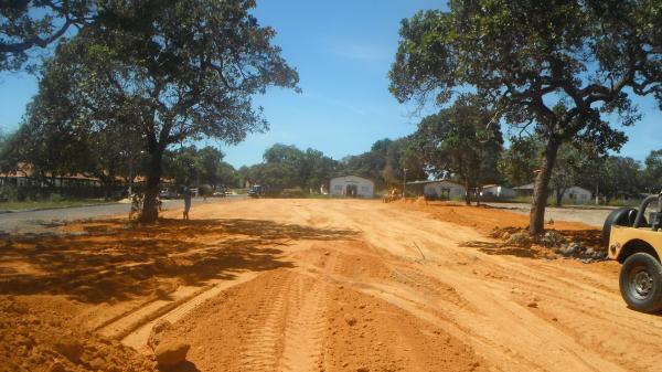 Obras preparam Parque de Exposições para Feira Agropecuária de Floriano.(Imagem:FlorianoNews)