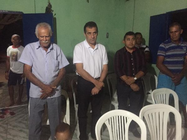 Prefeito Gilberto Júnior participa de festejo na Comunidade Rural Exú.(Imagem:Secom)