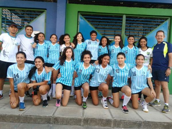 Seleção Feminina Cadete Piauí, mantém aproveitamento de 100% após vencer estado de Alagoas.(Imagem:Arquivo pessoal)