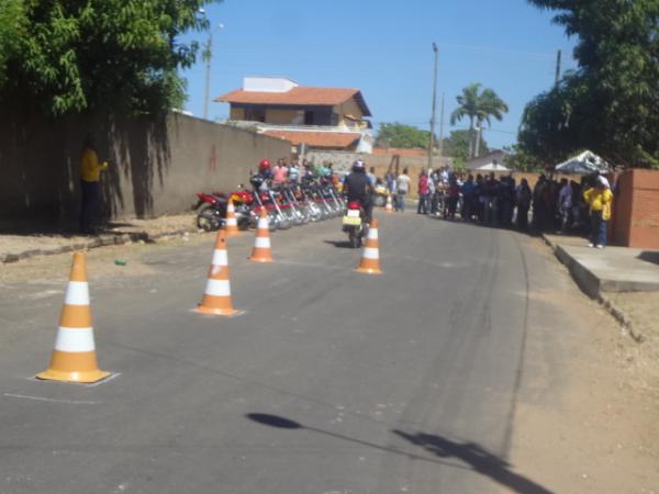 Mudança de local de prova para CNH em Floriano.(Imagem:FlorianoNews)