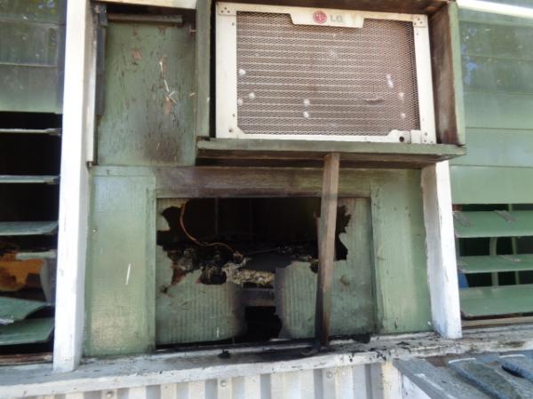 Pane em ar-condicionado causa princípio de incêndio em enfermaria do Hospital Tibério Nunes (Imagem:FlorianoNews)