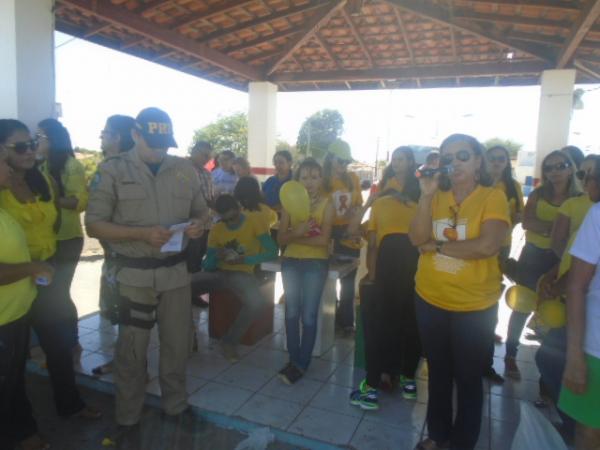 Rotary Club Barão de Grajaú realiza caminhada em alusão ao Setembro Amarelo.(Imagem:FlorianoNews)