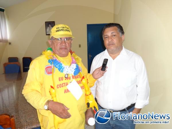 Sindicato dos Taxistas de Floriano promoveu reunião na Câmara Municipal.(Imagem:FlorianoNews)