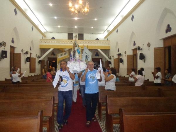 Terços dos Homens de Floriano promoveu 2ª Caminhada pela Paz.(Imagem:FlorianoNews)