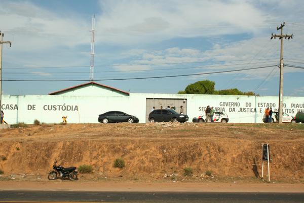 Detento é morto com perfurações na Casa de Custódia(Imagem:G1 PI)