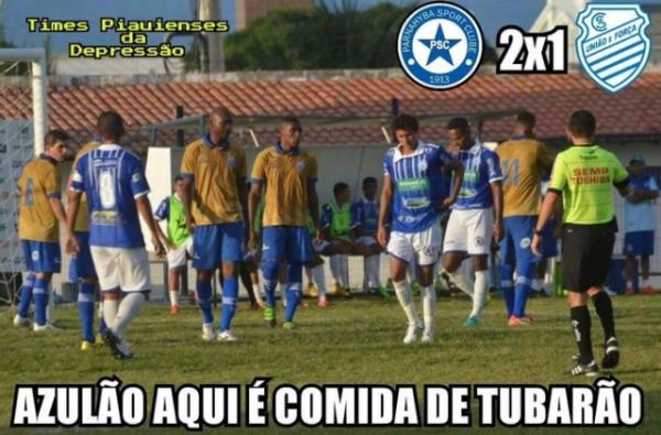 zoação Parnahyba x CSA(Imagem:Reprodução/Facebook)