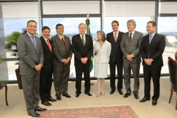 Wellington Dias participa de reunião no Supremo Tribunal Federal (STF).(Imagem:Beto Barroso)