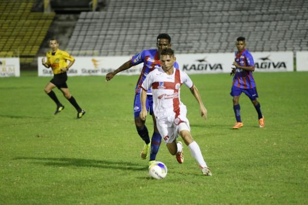 Piauí vence Caiçara por 2x0 no Albertão.(Imagem:Lucas Dias/GP1)