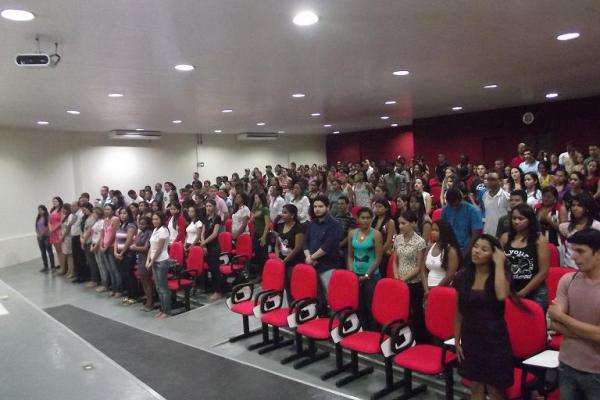 Realizada Aula Inaugural do Pré-Vestibular da UFPI.(Imagem:FlorianoNews)