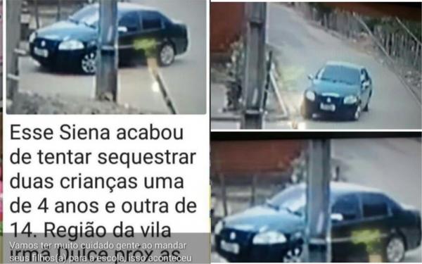 Polícia investiga suposta tentativa de sequestro de crianças na Zona Sul de Teresina.(Imagem:Reprodução)