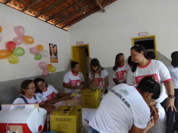 Secretaria de Saúde realiza vacinação contra o HPV em escolas públicas de Floriano.(Imagem:FlorianoNews)