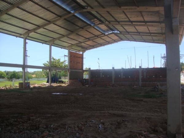 Ampliação da area de eventos do Comercio esporte clube(Imagem:redação)