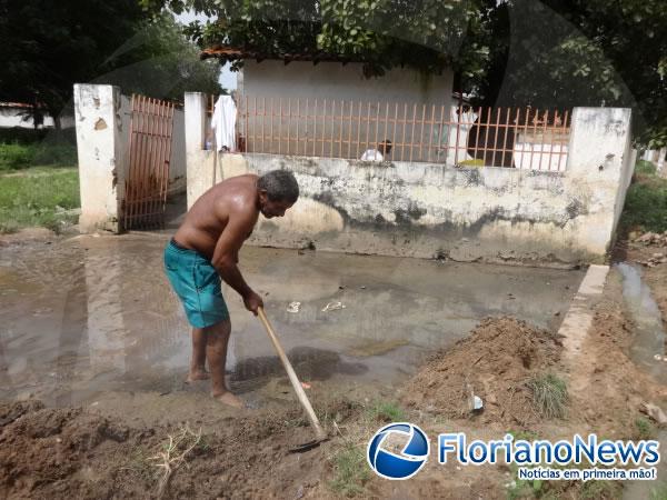 Chafariz do bairro Tamboril(Imagem:FlorianoNews)