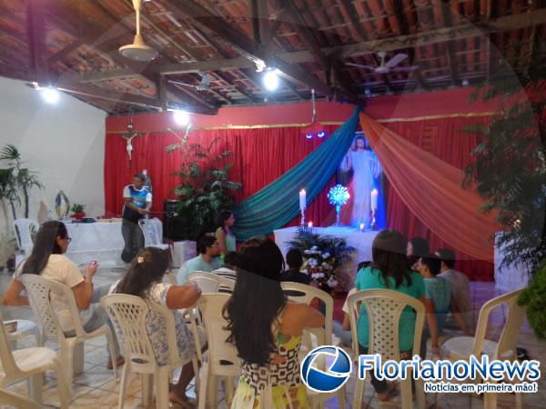 14º Cerco de Jericó é iniciado na Paróquia Nossa Senhora das Graças.(Imagem:FlorianoNews)