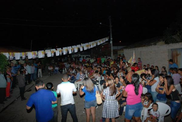 Joel Rodrigues participa de reunião no bairro Campo Velho.(Imagem:Reprodução/Facebook)